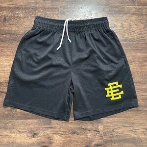 ERIC EMANUEL EE Basic Shorts Black Yellow - XL